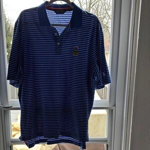 Polo Ralph Lauren Gold shirt. US OPEN Merion 2013